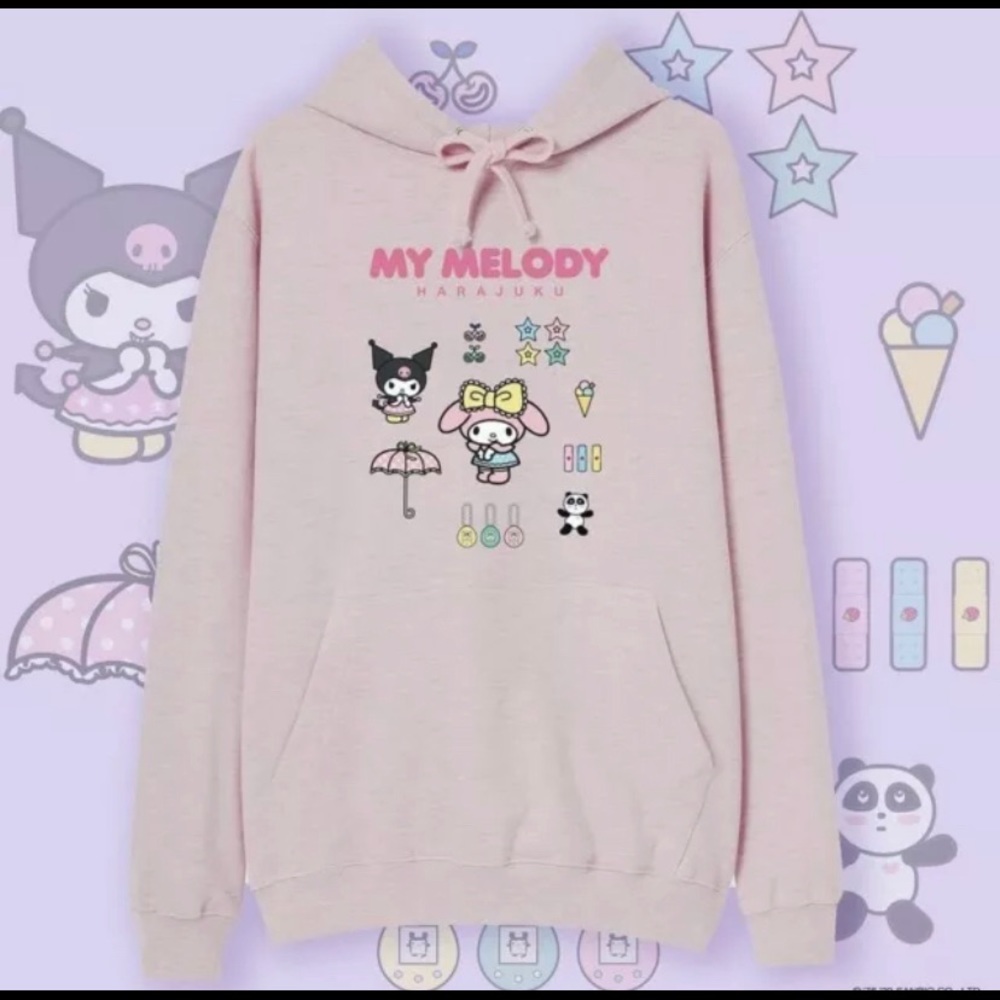 Hello Kitty Sanrio Europe Special Edition 45 Anniversary Melody Kuromi Harajuku